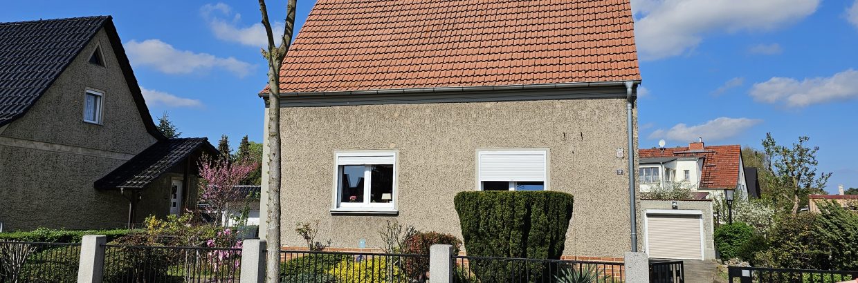 Gepflegtes Einfamilienhaus mit Garten in Wriezen